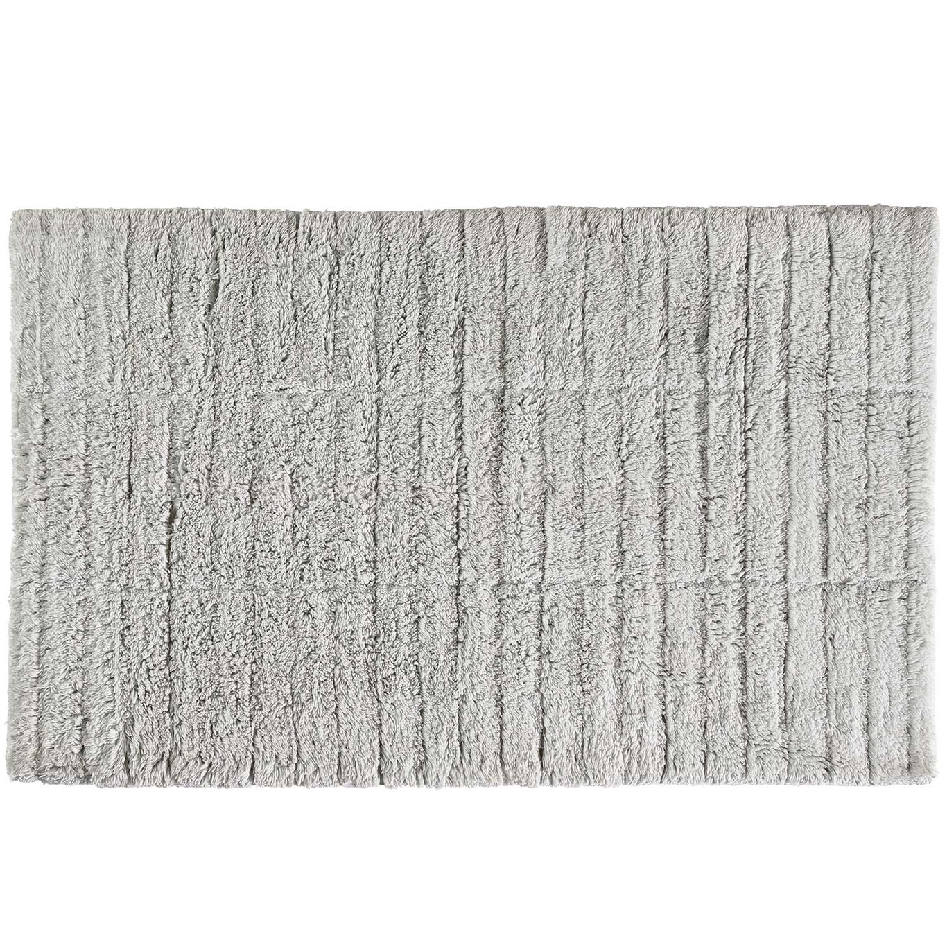 Tilesバスルームラグ 50x80 cm, Soft Grey
